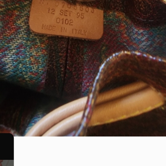 Etro Burgundy and Tan Paisley Drawstring Pouch NWOT AND BOX - Picture 11 of 11